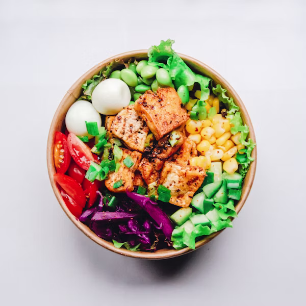Healthy eating bowl